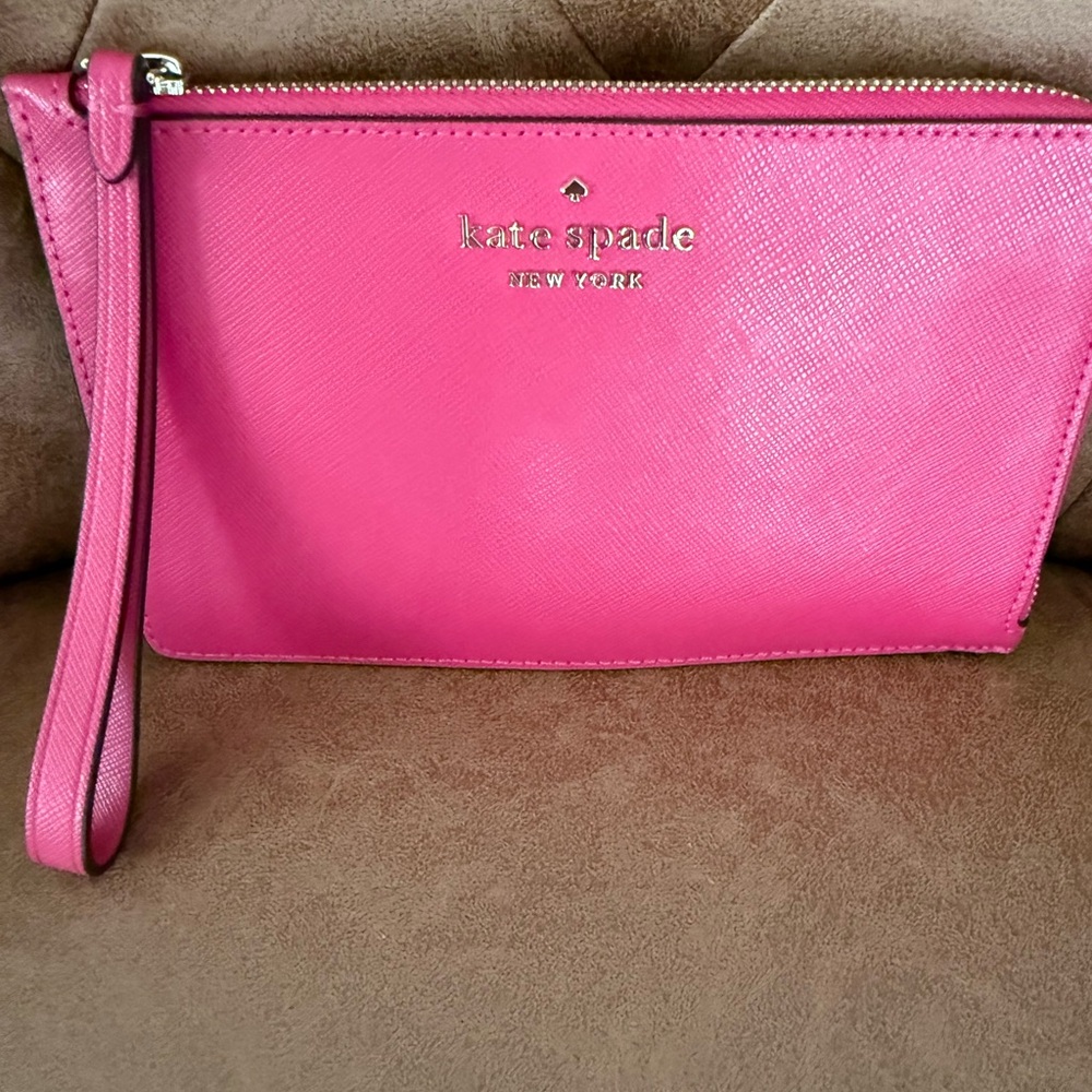Kate Spade Vibrant Pink Wristlet